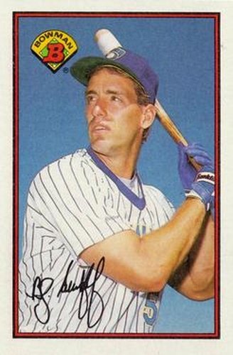 #137 B.J. Surhoff - Milwaukee Brewers - 1989 Bowman Baseball