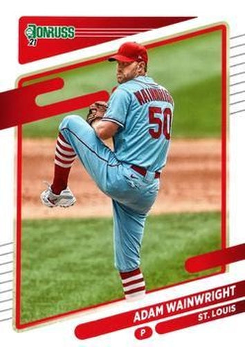 #137 Adam Wainwright - St. Louis Cardinals - 2021 Donruss Baseball
