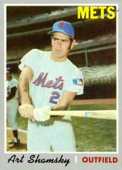 #137 Art Shamsky - New York Mets - 1970 Topps Baseball