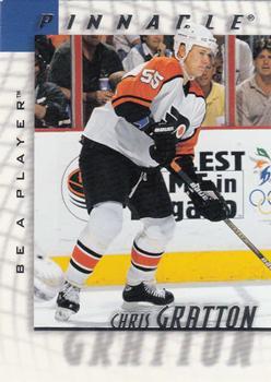 #137 Chris Gratton - Philadelphia Flyers - 1997-98 Pinnacle Be a Player Hockey