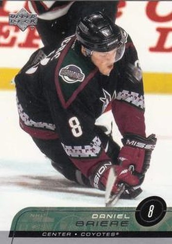 #137 Daniel Briere - Phoenix Coyotes - 2002-03 Upper Deck Hockey