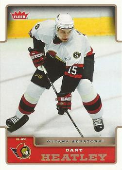 #137 Dany Heatley - Ottawa Senators - 2006-07 Fleer Hockey