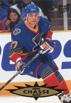 #137 Denis Chasse - St. Louis Blues - 1995-96 Ultra Hockey