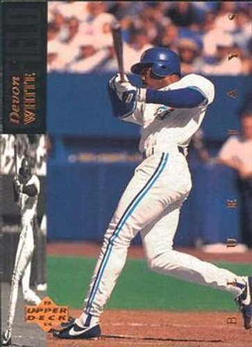 #137 Devon White - Toronto Blue Jays - 1994 Upper Deck Baseball