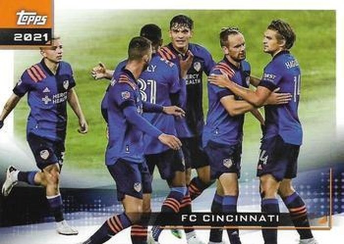 #137 Cincinnati - FC Cincinnati - 2021 Topps MLS Soccer