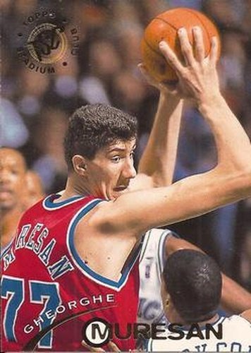 #137 Gheorghe Muresan - Washington Bullets - 1994-95 Stadium Club Basketball