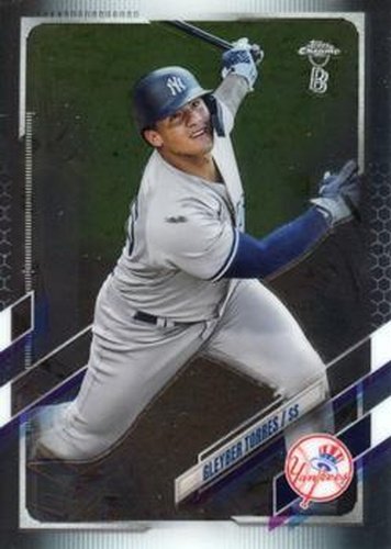 #137 Gleyber Torres - New York Yankees - 2021 Topps Chrome Ben Baller Edition Baseball