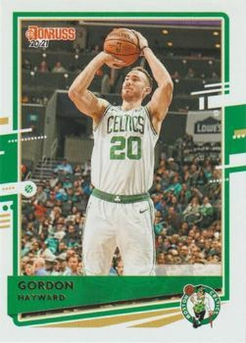 #137 Gordon Hayward - Boston Celtics - 2020-21 Donruss Basketball