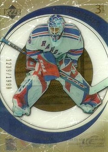 #137 Henrik Lundqvist - New York Rangers - 2005-06 Upper Deck Ice Hockey
