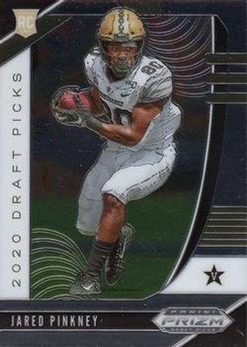 #137 Jared Pinkney- Vanderbilt Commodores - 2020 Panini Prizm Draft Picks Football