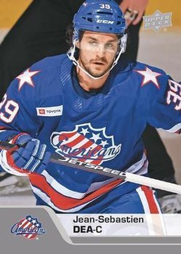 #137 Jean-Sebastien Dea - Rochester Americans - 2020-21 Upper Deck AHL Hockey