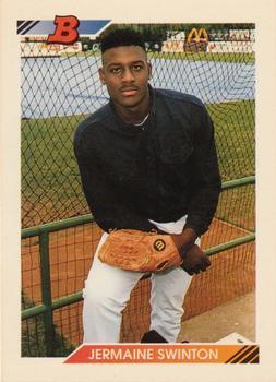 #137 Jermaine Swinton - Houston Astros - 1992 Bowman Baseball