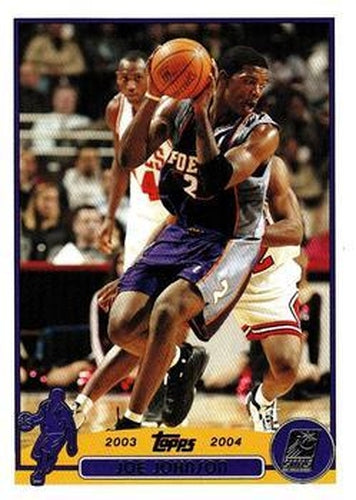 #137 Joe Johnson - Phoenix Suns - 2003-04 Topps Basketball