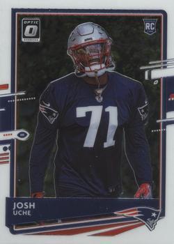#137 Josh Uche - New England Patriots - 2020 Donruss Optic Football