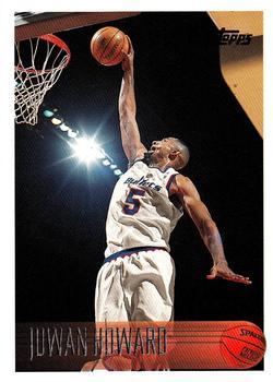 #137 Juwan Howard - Washington Bullets - 1996-97 Topps Basketball