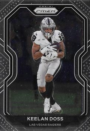 #137 Keelan Doss - Las Vegas Raiders - 2020 Panini Prizm Football