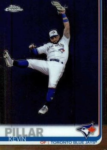#137 Kevin Pillar - Toronto Blue Jays - 2019 Topps Chrome Baseball