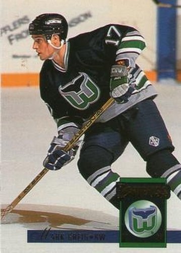 #137 Mark Greig - Hartford Whalers - 1993-94 Donruss Hockey