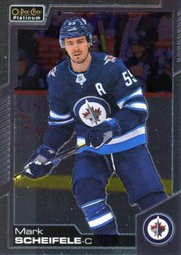 #137 Mark Scheifele - Winnipeg Jets - 2020-21 O-Pee-Chee Platinum Hockey