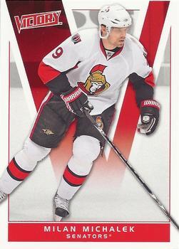 #137 Milan Michalek - Ottawa Senators - 2010-11 Upper Deck Victory Hockey
