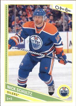 #137 Nick Schultz - Edmonton Oilers - 2013-14 O-Pee-Chee Hockey