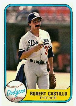 #137 Robert Castillo - Los Angeles Dodgers - 1981 Fleer Baseball