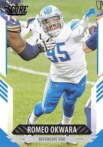 #137 Romeo Okwara - Detroit Lions - 2021 Score Football