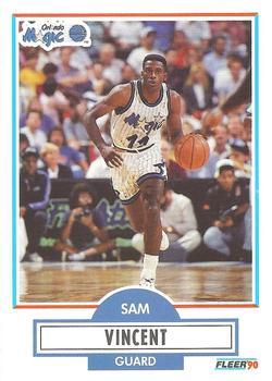 #137 Sam Vincent - Orlando Magic - 1990-91 Fleer Basketball
