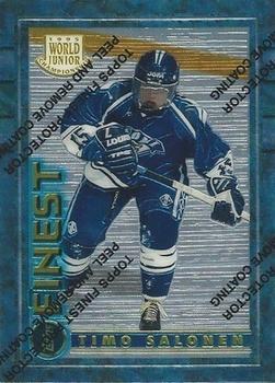 #137 Timo Salonen - Finland - 1994-95 Finest Hockey