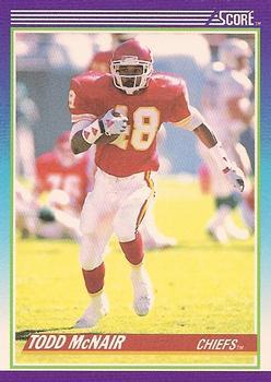 #137 Todd McNair - Kansas City Chiefs - 1990 Score Football
