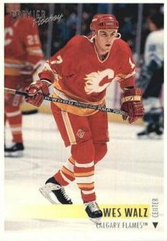 #137 Wes Walz - Calgary Flames - 1994-95 Topps Premier Hockey