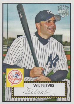 #137 Wil Nieves - New York Yankees - 2006 Topps 1952 Edition Baseball
