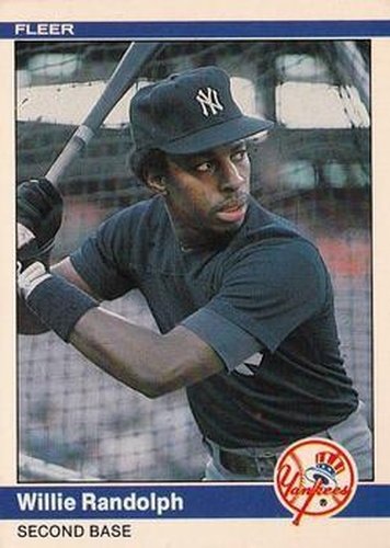 #137 Willie Randolph - New York Yankees - 1984 Fleer Baseball