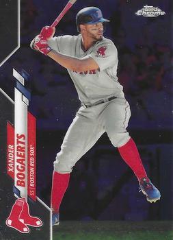 #137 Xander Bogaerts - Boston Red Sox - 2020 Topps Chrome Baseball