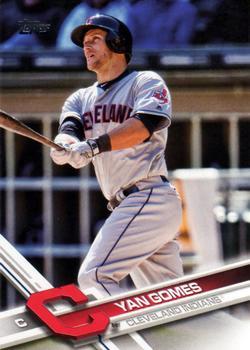 #137 Yan Gomes - Cleveland Indians - 2017 Topps Baseball