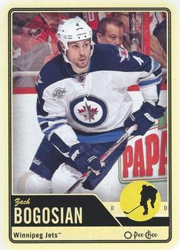 #137 Zach Bogosian - Winnipeg Jets - 2012-13 O-Pee-Chee Hockey