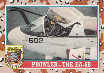 #137 Prowler - The EA-6B - 1991 Topps Desert Storm