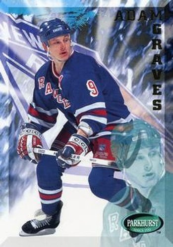 #137 Adam Graves - New York Rangers - 1995-96 Parkhurst International Hockey