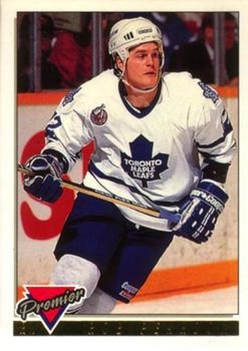 #137 Rob Pearson - Toronto Maple Leafs - 1993-94 O-Pee-Chee Premier Hockey - Gold