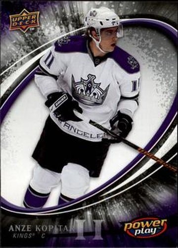 #137 Anze Kopitar - Los Angeles Kings - 2008-09 Upper Deck Power Play Box Set Hockey