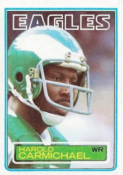 #137 Harold Carmichael - Philadelphia Eagles - 1983 Topps Football