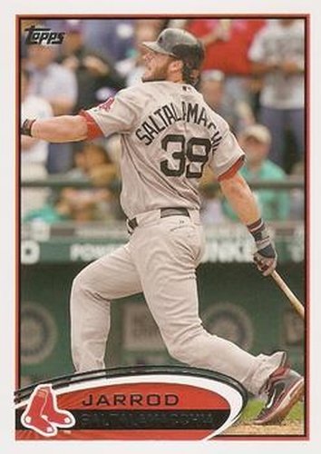 #137 Jarrod Saltalamacchia - Boston Red Sox - 2012 Topps Baseball