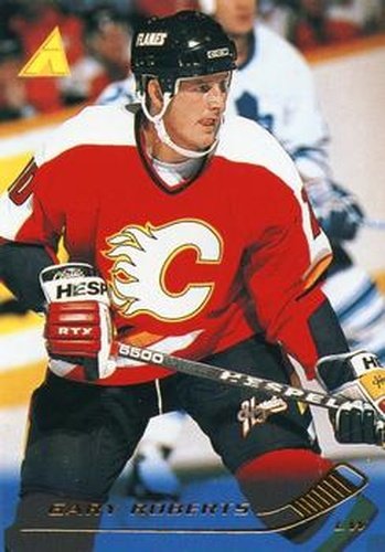 #137 Gary Roberts - Calgary Flames - 1995-96 Pinnacle Hockey