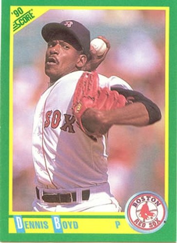 #137 Dennis Boyd - Boston Red Sox - 1990 Score Baseball