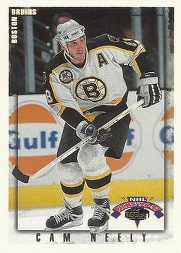 #137 Cam Neely - Boston Bruins - 1996-97 Topps NHL Picks Hockey