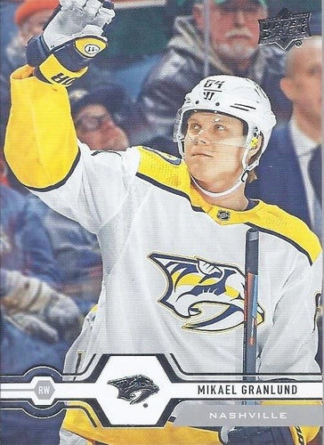 #137 Mikael Granlund - Nashville Predators - 2019-20 Upper Deck Hockey