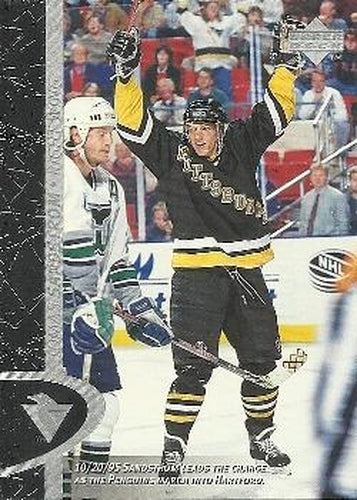 #137 Tomas Sandstrom - Pittsburgh Penguins - 1996-97 Upper Deck Hockey