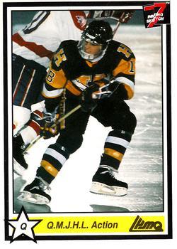 #137 QMJHL Action - 1990-91 7th Inning Sketch QMJHL Hockey