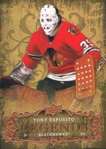 #137 Tony Esposito - Chicago Blackhawks - 2008-09 Upper Deck Artifacts Hockey