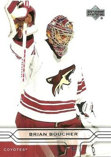 #137 Brian Boucher - Phoenix Coyotes - 2004-05 Upper Deck Hockey